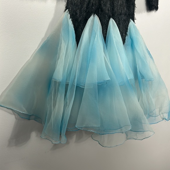 Dance Dress Crew Neck Tulle Skirt Long Sleeve size S-M - Picture 5 of 13